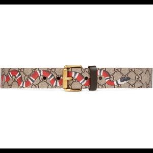 Gucci Snake Belt